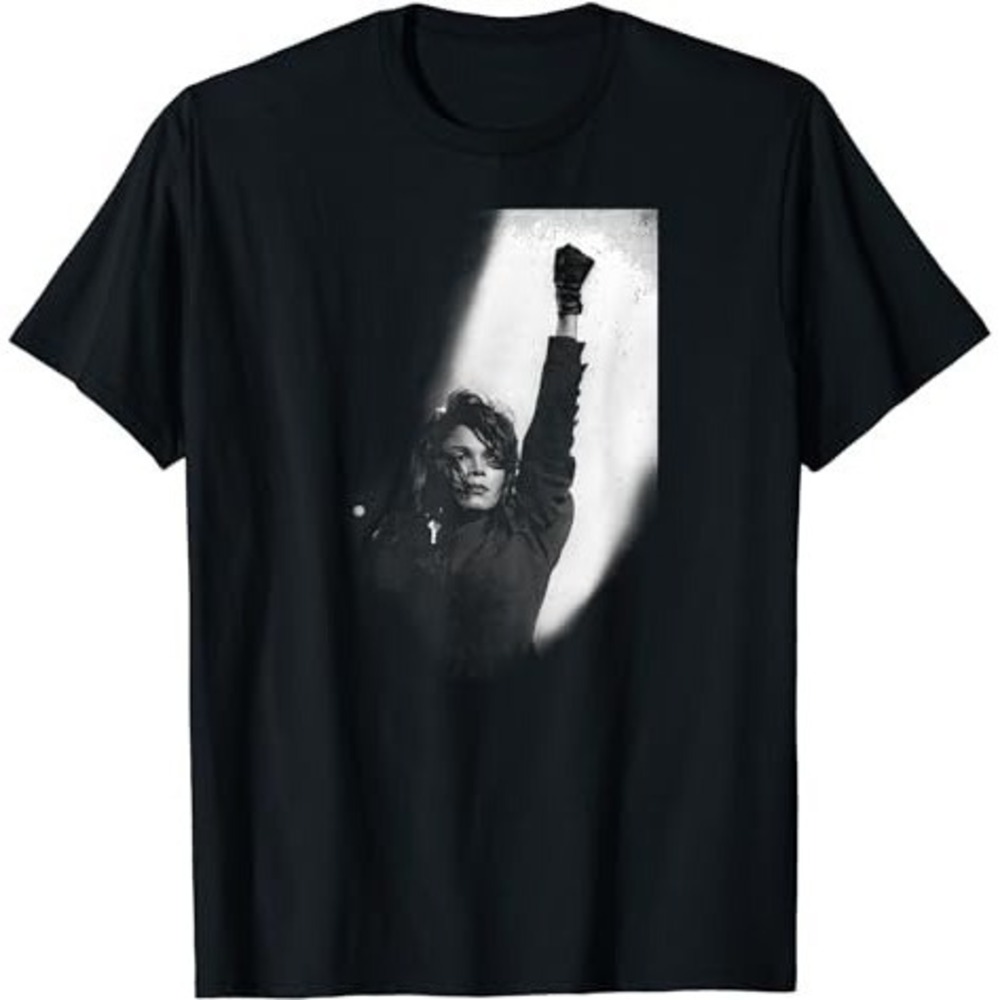 Janet Jackson T-Shirt Performing Live By Stephen Wright Concert Fan Tee